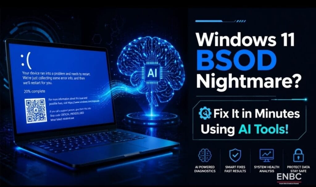 windows bsod error blue screen of death AI copilot fix stop code Windows 11