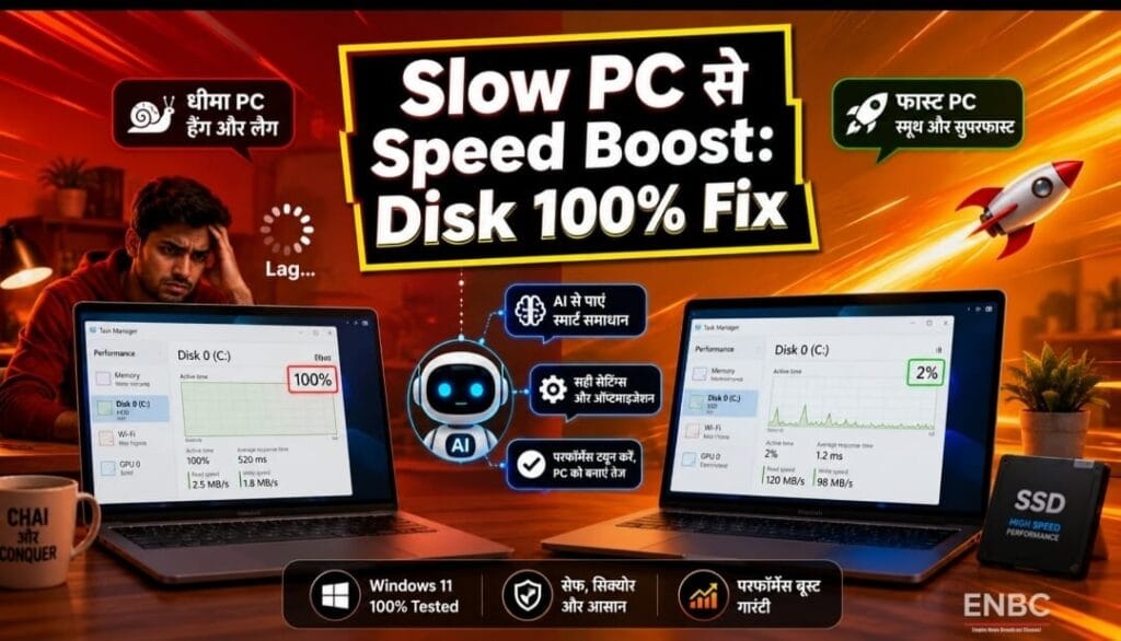 Windows 11 Disk Usage Fix with AI - Slow PC to Speed Boost