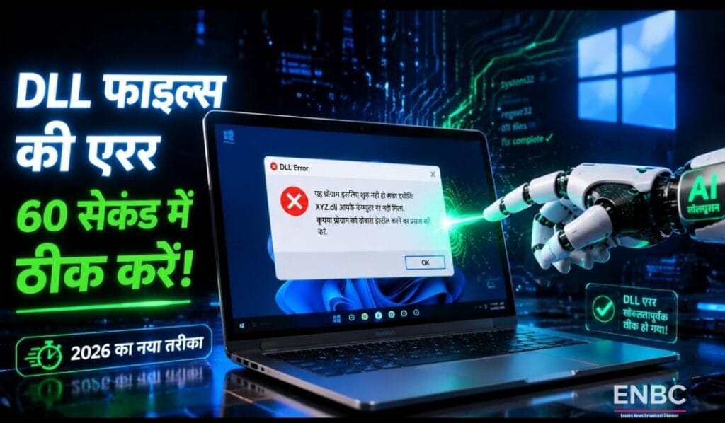 Windows PC became slow due to missing DLL Files error 2026